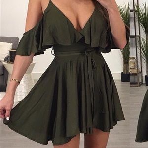 Olive dress